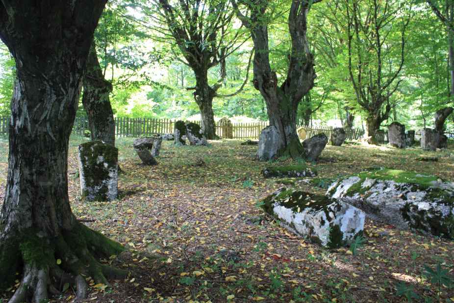 Nekropola sa stećcima u Bečanima, historijsko područje